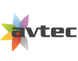 Avtec Media Group logo, historical mark from the 2010 era