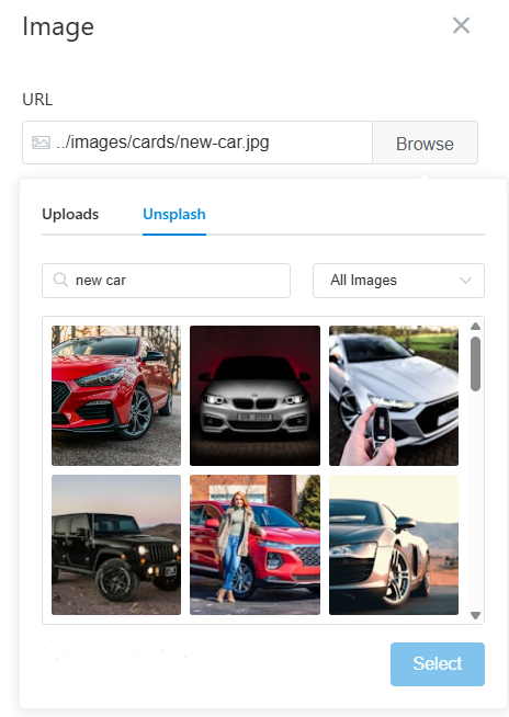 CMS image library
