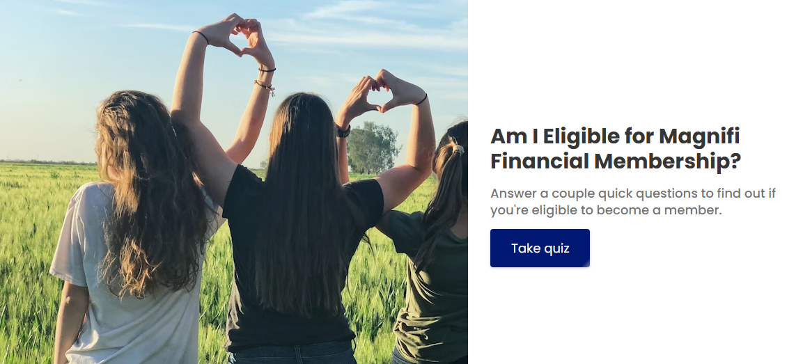 Magnifi Financial Product Advisors and membership eligibility quiz