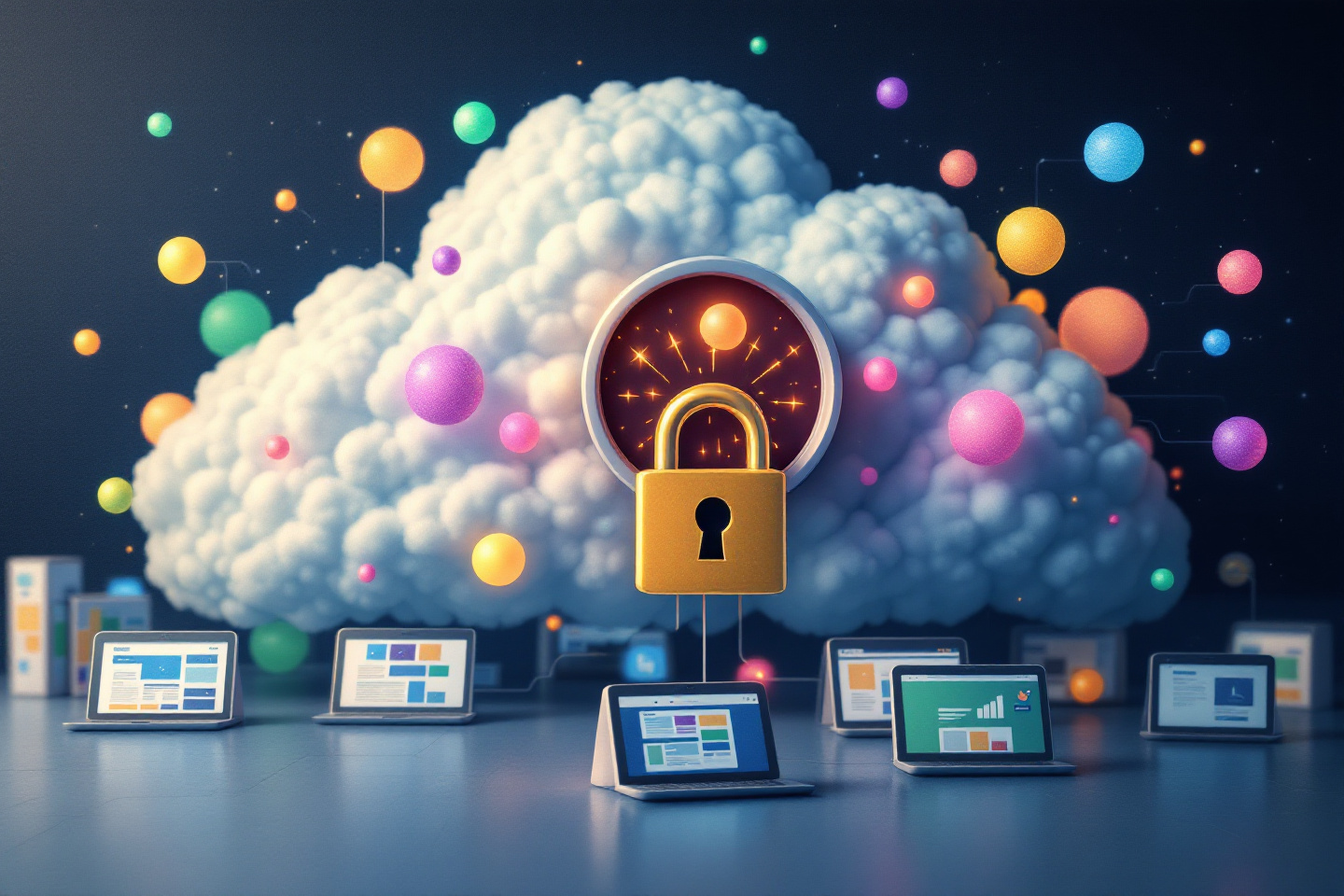 Secure form data handling illustration